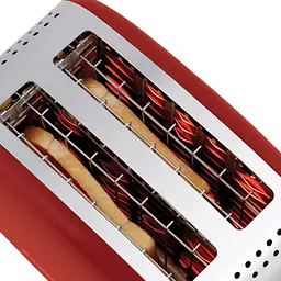 Тостер Russell Hobbs Colours Plus 1600 Вт нержав. підігрів розморозка червоний - мініатюра 8