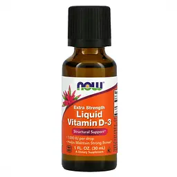 Рідкий вітамін D-3, Liquid Vitamin D-3 - 30 ml (1 fl oz)
