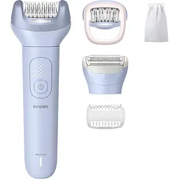 Епілятор Philips Series 8000 дисковий біло-голубий (BRE709/00) - мініатюра 2