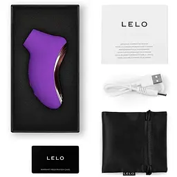 Звуковий стимулятор клітора Lelo Sona 2 Travel Purple - мініатюра 3