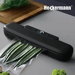 Вакуумний пакувальник Heckermann JL-VS8808 + плівка 20x600 см - мініатюра 3