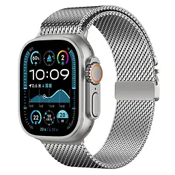 Ремінець ArmorStandart Milanese UltraLock для Apple Watch 42 (Series 11-10)/41/40/38 Silver (ARM88953)