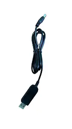 USB-кабель живлення від PowerBank для роутера 5V на 12V DC 5.5 x 2.1 мм - мініатюра 2
