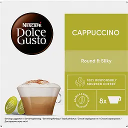 Кава в капсулах NESCAFE Dolce Gusto Cappuccino 16 шт 186.4 г - мініатюра 2
