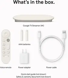 Смарт-ТВ Google TV Streamer 4K Porcelain - мініатюра 4