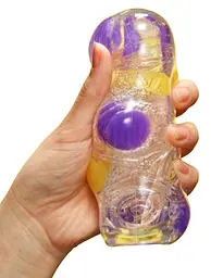 Мастурбатор Tenga Bobble Magic Marbles прозорий - мініатюра 5