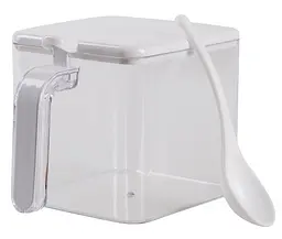 Набір спецівниць Violet House 0438 Spice White, 6 шт (7024354) - мініатюра 3