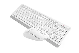 Комплект (Клавіатура та миша) A4Tech FG1012 Fstyler Wireless White (FG1012 (White)) - мініатюра 3