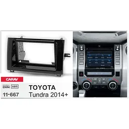 Перехідна рамка Toyota Tundra, Sequoia Carav 11-667 - мініатюра 4