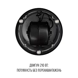 Витяжка острівна PERFELLI CENTRO 35PEB NERO - мініатюра 7
