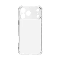 Прозрачный чехол для Apple iPhone 17 Pro Max с защитой камеры и усиленными бортами, тонкий, силиконовый, бесцветный, ударопрочный, противоударный бампер с закрытой камерой, ArmorStandart (ARM86229)