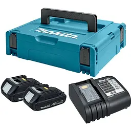 Набір акумуляторів BL1815N (2 шт) та зарядний пристрій для продукції Makita LXT (197136-5)