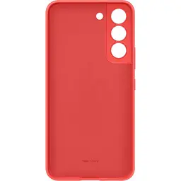 Оригінальний силіконовий чохол Silicone Cover для Samsung Galaxy S22 (S901) EF-PS901TPEGRU Glow Red - мініатюра 9