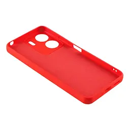 Чохол Silicone Cover з рамкою камери A Xiaomi Redmi 13C 4G/Poco C65 Red - мініатюра 3