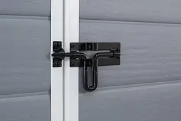 Садовий пластиковий будиночок Keter Manor 6x5 DD сіро-білий - мініатюра 4