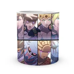 Кружка GeekLand Неймовірні пригоди ДжоДжо JoJo's Bizarre Adventure Герої та їхні стенди JJ 02.411 - мініатюра 2