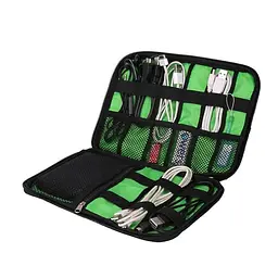 Органайзер для кабелів і дрібниць, блакитний