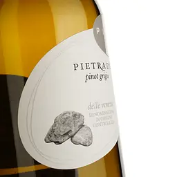 Вино Piera Martellozzo Pietra di Pinot Grigio Delle Venezie DOC біле сухе 0.75 л - мініатюра 3