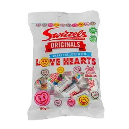 Драже Swizzels Originals Love Hearts 127г - мініатюра 3