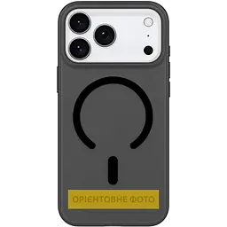 Чохол PC Epik Matte Color with Magnetic Fit для Apple iPhone 17 (6.3") Black