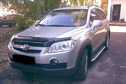 Дефлектор капоту мухобійка Chevrolet Captiva 2006-