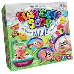 Набір творчості Пластилінове мило Play Clay Soap великий, рос, Danko Toys - мініатюра 2