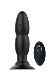 Анальна пробка Toy Joy SeXentials Jubilation Plug 14 см (чорний) - мініатюра 3