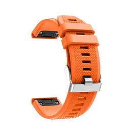 Ремінець ArmorStandart Silicone Line для Garmin 22mm Orange (ARM88489)