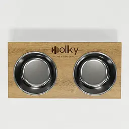 Hollky Base S — миски на підставці для маленьких собак та котів (2 × 0,45 л) - мініатюра 9