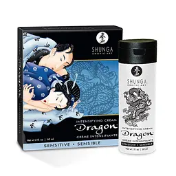 Стимулювальний крем для пар Shunga SHUNGA Dragon Cream SENSITIVE (60 мл) ніжніший ефект