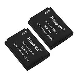 2-Pack KingMa Samsung SLB-10A комплект з 2 акумуляторів