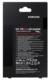 SSD накопичувач Samsung M.2 2TB PCIe 4.0 990PRO + радіатор - мініатюра 10