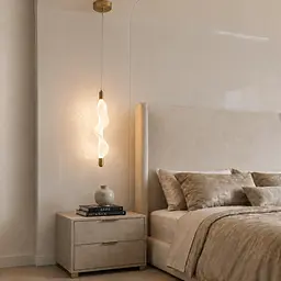 Поодинокий світлодіодний підвіс Artlight 6366/500 латунь, 11 Вт, 4000 К - мініатюра 2