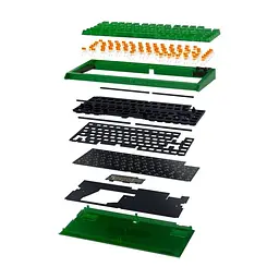 Клавіатура Razer BlackWidow V4 75% USB UA Phantom Green (RZ03-05003300-R3M1) - мініатюра 6