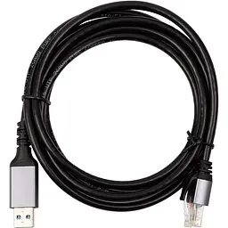 Кабель PowerPlant CAT6 UTP, USB3.0 Type-A - RJ45 2 м
