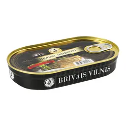 Шпроти Brivais Vilnis великі в олії 190 г (221171) - мініатюра 2