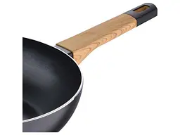 Сковорода ВОК Bergner Earth Black 28см (BG-34627-BK) - мініатюра 4