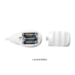 Помпа для грудей Pretty Love Breast Vibrating Massager 7 см білий - мініатюра 3