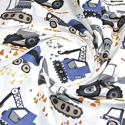 Дитяча постільна білизна Cosas BUILDER TRUCKS CS2 110х140см (BuilderTrucks_52Grey_140) - мініатюра 8