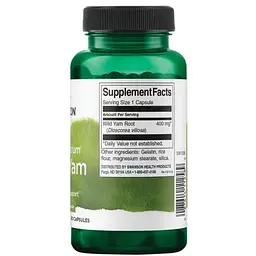 Дикий ямс для жіночого здоров'я Swanson Full Spectrum Wild Yam 400 мг 60 капсул (100-27-8393439-20) - мініатюра 2