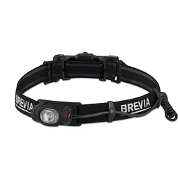 Ліхтар налобний Brevia 500Lm, 2600mAh micro-USB, IP64, заднє світло(14500FAX1)