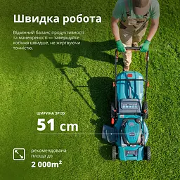 Газонокосарка бензинова Könner & Söhnen (KS 51LMG-SP) - мініатюра 8