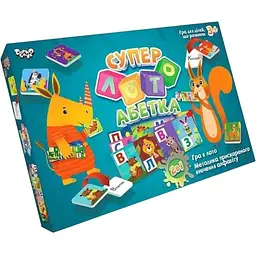Настільна гра Суперлото Азбука укр Danko toys (СЛА-01U) (2000903604433) shop (2000903604433) - мініатюра 2
