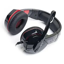 Навушники REAL-EL GDX-7800 Black/Red (EL124100027) - мініатюра 3