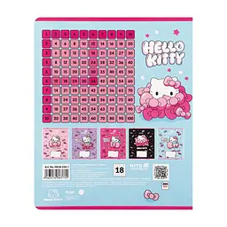 Зошит Kite Hello Kitty, 18 аркушів, клітинка (HK26-236-1), в асортименті - мініатюра 2