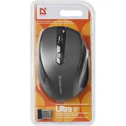 Комп'ютерна мишка Defender Ultra MM-315 Wireless Black (52315) - мініатюра 6