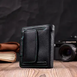 Жіночий шкіряний гаманець ST Leather 10х11,3х1,5 см acs0028366 - мініатюра 8
