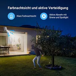 Набір 2 WiFi камери EZVIZ C8c 2MP, 360°, нічне бачення, трекінг, звук - мініатюра 8