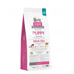 Сухий корм Brit Care Dog Grain-free Puppy для цуценят, беззерновий з лососем, 12 кг - мініатюра 3
