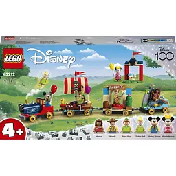 Конструктор LEGO Disney Classic Святковий діснеївський потяг 200 деталей (43212)